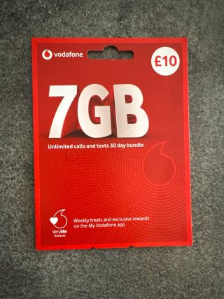 ثبت‌نام (به‌نام کردن) سیم کارت ودافون انگلیس Vodafone UK
